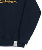 [Unisex] Drawing Logo Drawing Smile Hoodie_Navy