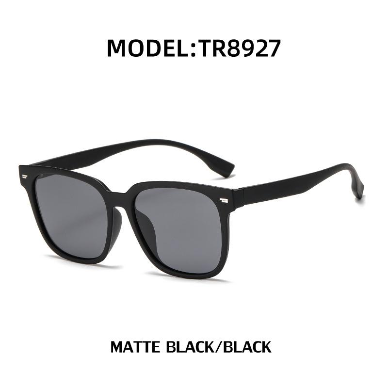 

JYL TS Унисекс Ретро Высококачественные TR - Уличные Солнцезащитные Очки с Антибликовым Покрытием 8927 c-1212 темные хаки