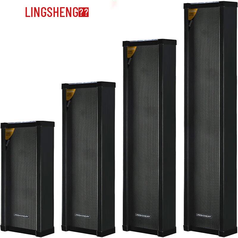 Lingsheng Outdoor Waterproof Wall-Mounted PA Speaker Column CN plug (adapter included)