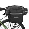 Fahrrad-Rücksitztasche, Fahrrad-Kofferraumtasche, wasserdichter Fahrradträger, Rücksitztasche mit Seitentasche