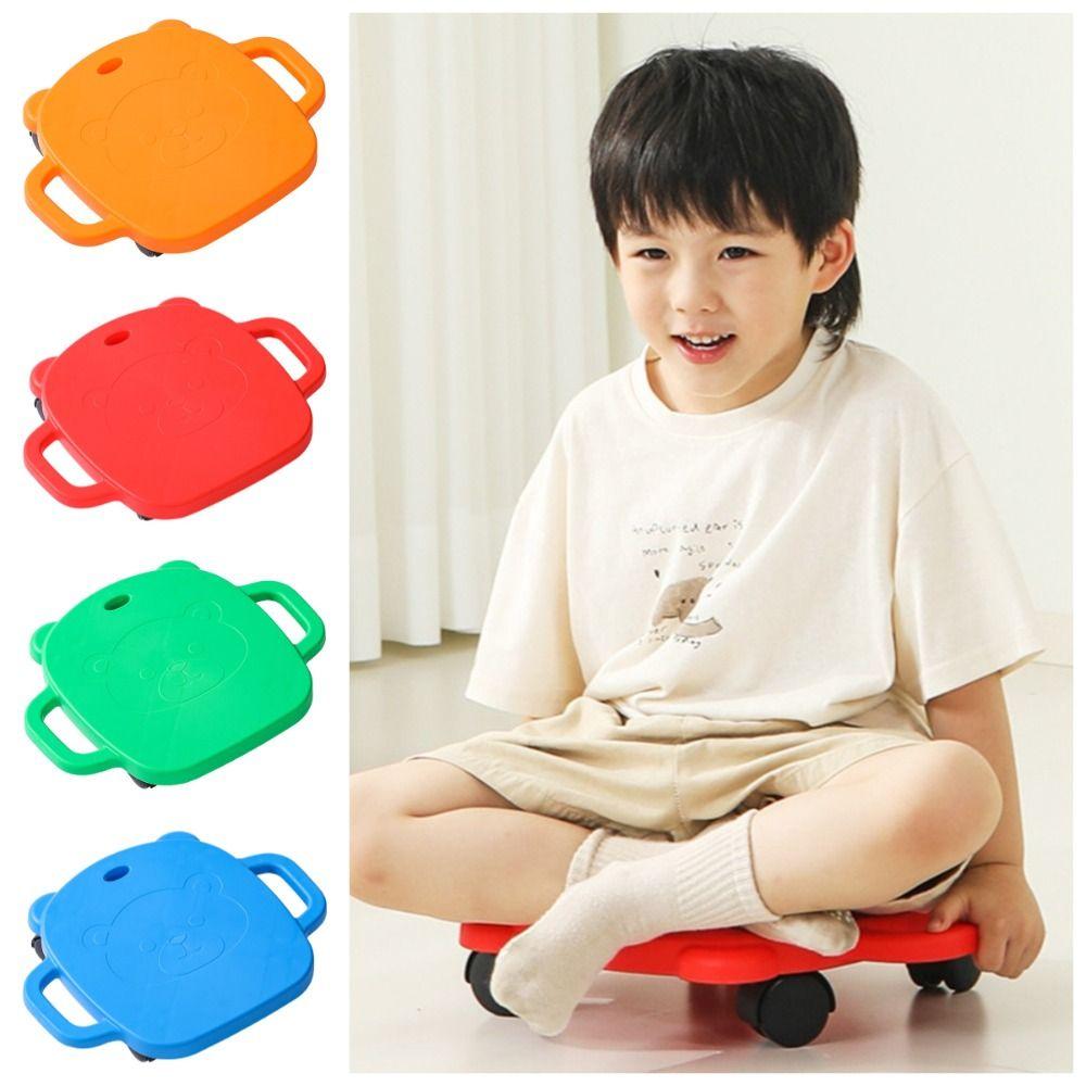 Creativity Children 4-Wheeled Scooter Wear-resistant Motor Skills Scooter  Kids Training