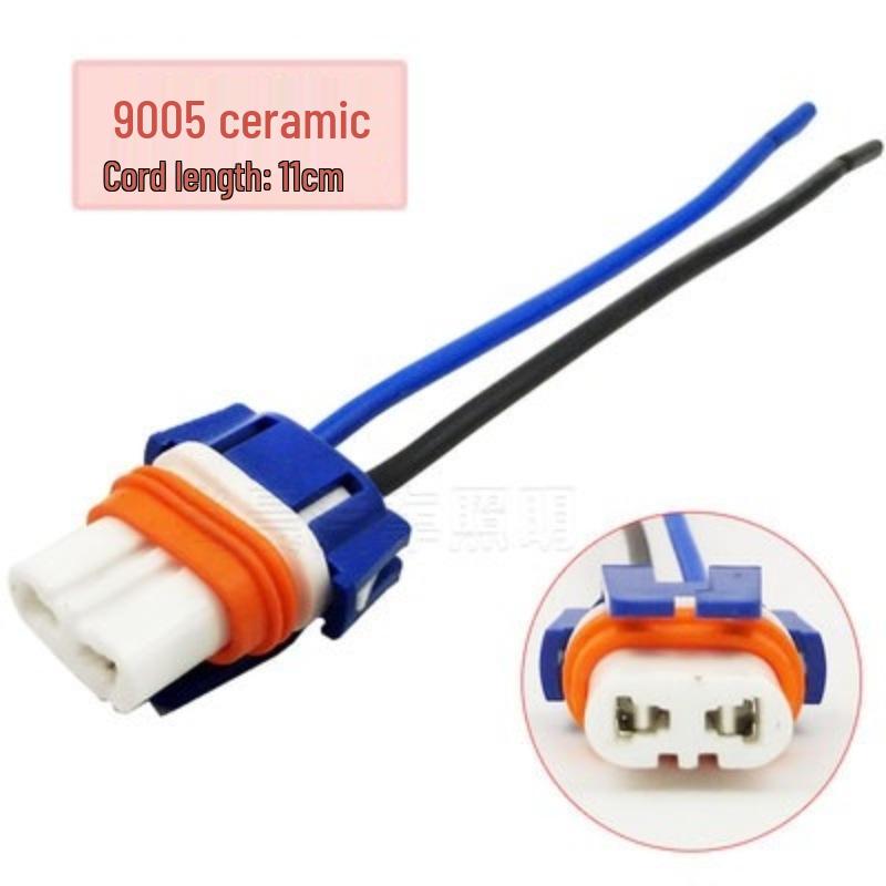 H1 H3 H4 H7 H8 H11 High Temp Resistant Ceramic Headlight Socket