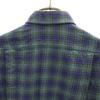 Aquascutum made in Japan Check Pattern Long sleeve shirt green Men's Used