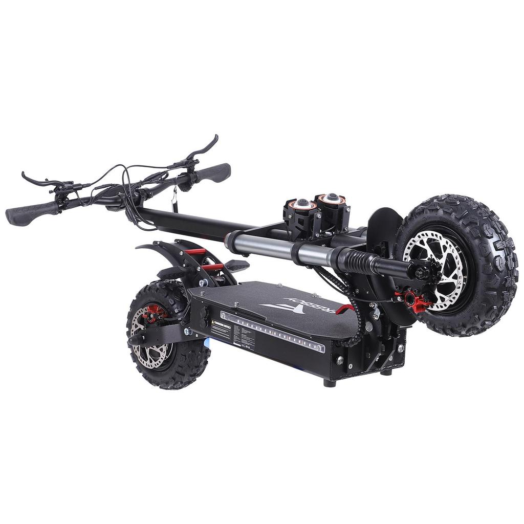 FREEBOY J30MAX 11" Electric Scooter Powerful Motor 3000W*2 Battery 60V38AH Hydraulic Brakes High-Performance E-Scooter