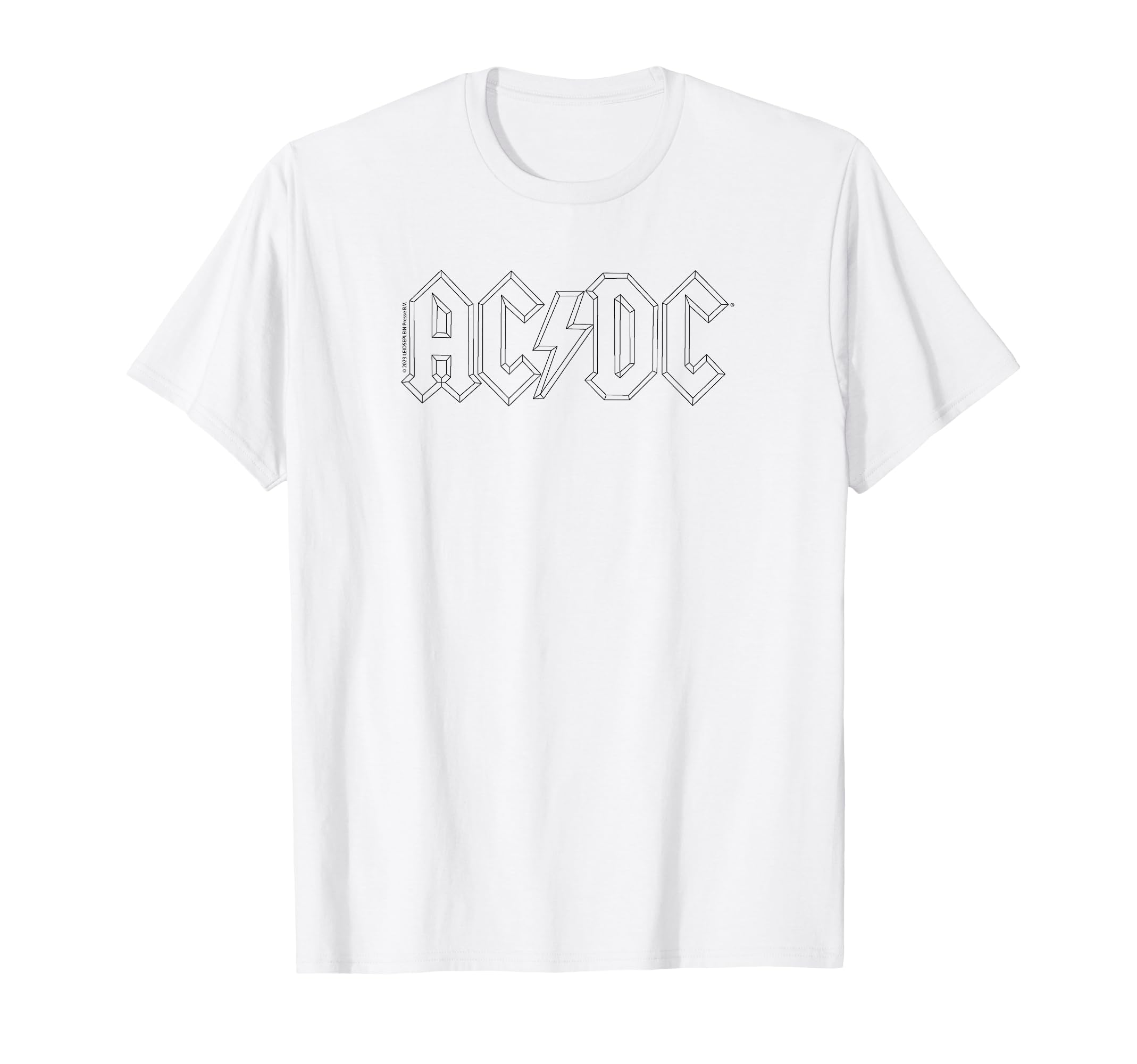 

ACDC Black Outline Logo T-Shirt чорний