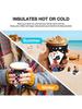 3pcs Pink Cowgirl Casino Paper Reusable Neoprene Insulator Sleeve for Iced Coffee Cups, 3 Pack Coffee Coolies Sleeves for Iced &