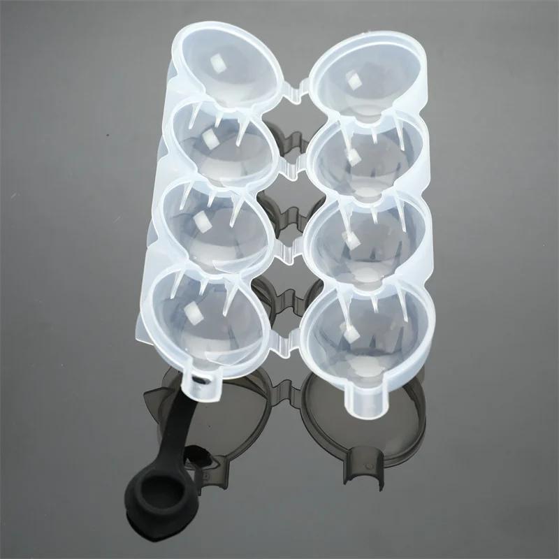 Crystal Clear Ice Cube Trays 4-Cavity Design for Kitchen and Bar Use