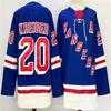 New York Rangers NHL Hockey Jersey Fan Apparel 31 10 Custom Number Ice Uniform Men