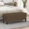 Brown Bench 100 x 35 x 41 cm Fabric