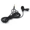 Wired Lavalier Microphone Clip On Lapel Lav Mic Mini Portable NoiseReducing for Broadcasting