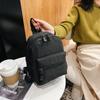 Nylon Rucksack Preppy Mini Schultaschen für Mädchen Niedlich Klein Reise Damen Rucksack Wasserdicht Einfarbig Lässig Rucksack Rucksack Neu