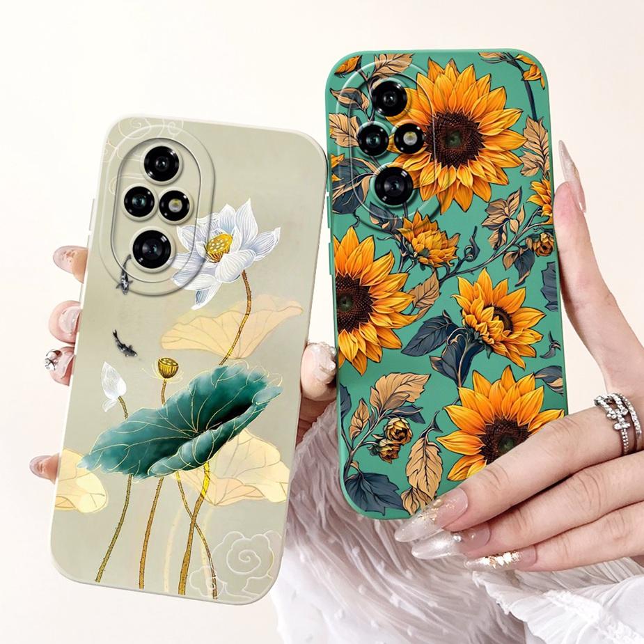 For Honor 200 Pro Case ELP-AN00 Cute Panda Cartoon Cover Shockproof Soft TPU Phone Case For Honor 200 Pro Honor200 Fundas Bumper