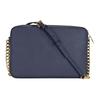 Michael Kors Jet Set Travel MK Letter Logo Chain Small Square Bag Women Shoulder Bag Dark-Blue 32S4GTVC3L-414