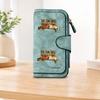 Cat Warrior Theme Long Zipper Wallet Large Capacity Card Holder Unisex Clutch Bag Fashionable Zipper Coin Purse Suitable For Daily Use Perfect