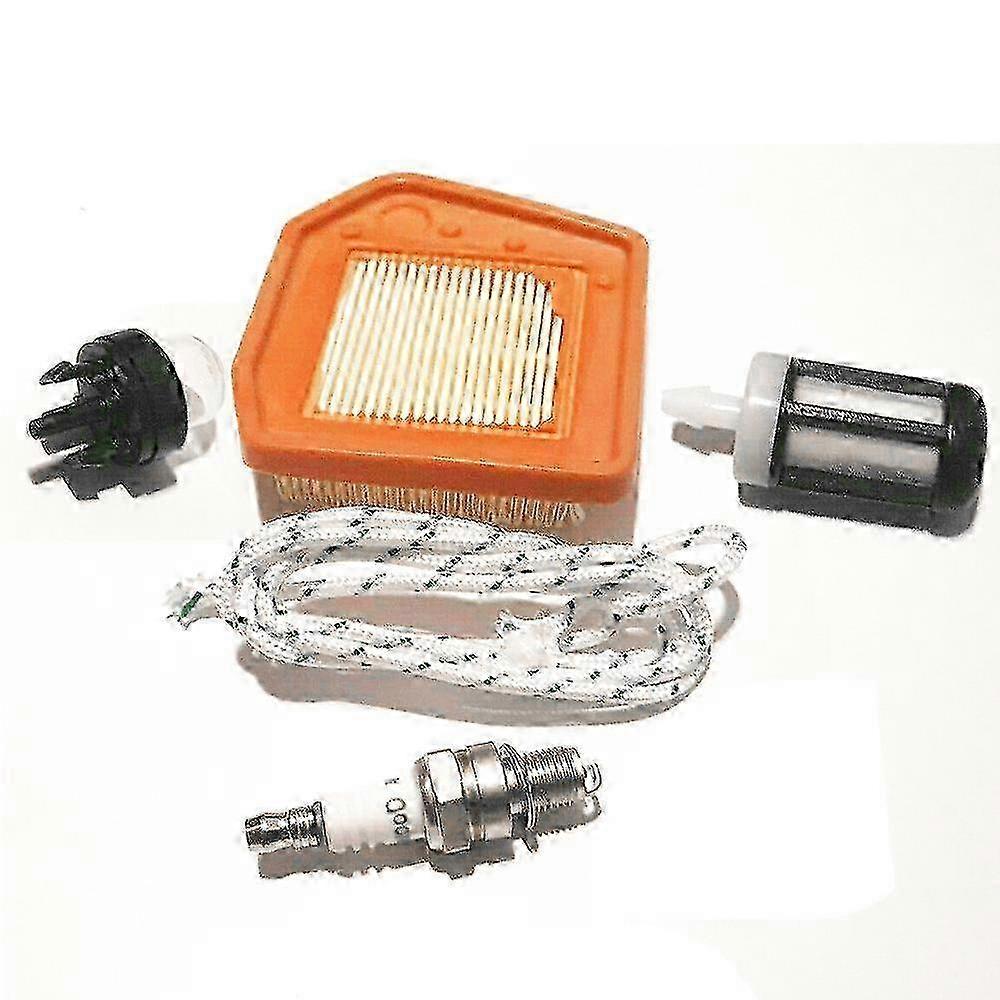 STIHL FS240 FS310 FS360 FS410 FS460 Strimmer Spark Plug and Air Filter Kit - 2020 New Release 25-26
