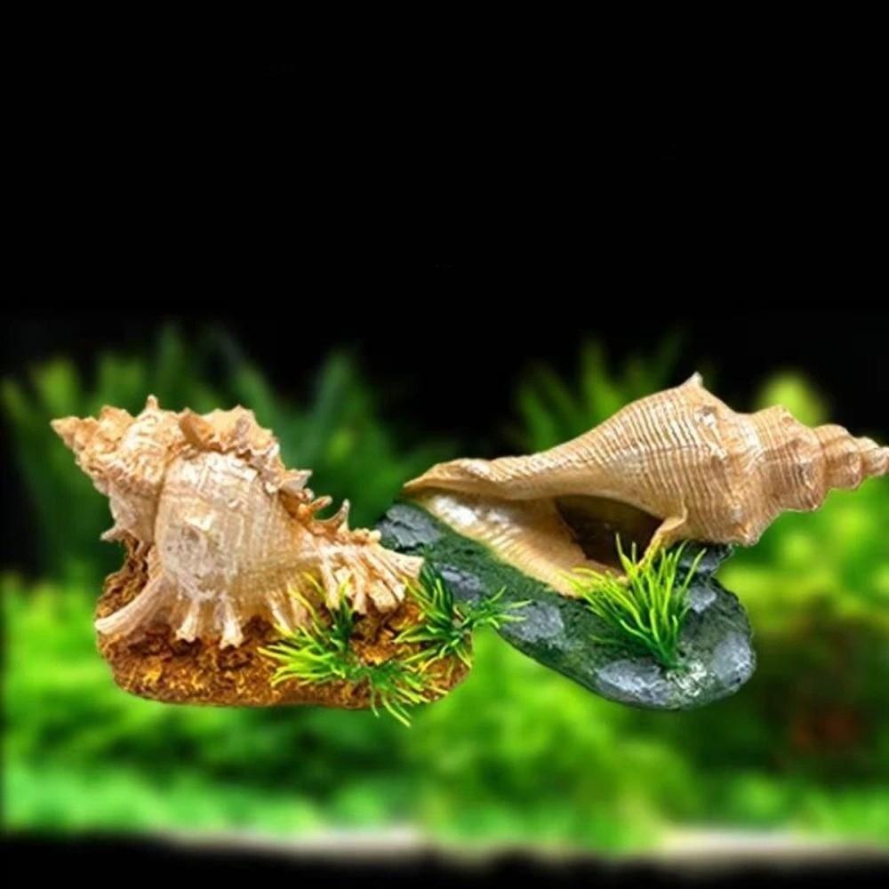 Natural Look Fish Hideaway Cave Resin Fish Tank Ornaments Shrimp Hiding House  Aquarium Setup