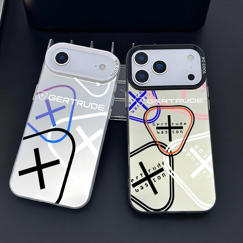 Lovely Fashion Phone Case For iPhone 17 16e 16 15 14 13 12 11 mini Pro Max X Air Plus Anti Fall Matte Back Cover G-Gertrudes