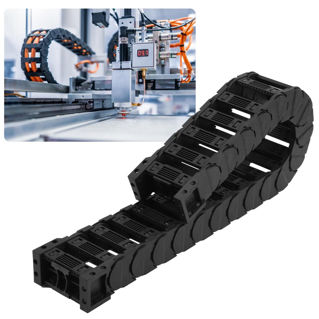 Cable Drag Chain Low Noise Series   Towline Nylon Removable Assembly 0.7 Meter