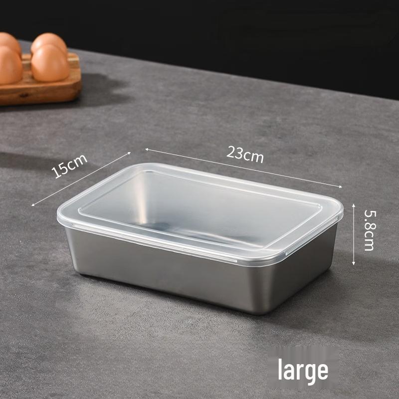 Cmaos 316 Stainless Steel Drainable Food Storage Container Set