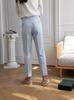Herren Sommer High-Waist Gaze Gerade Hose - Eleganter Lässiger Britischer Stil.