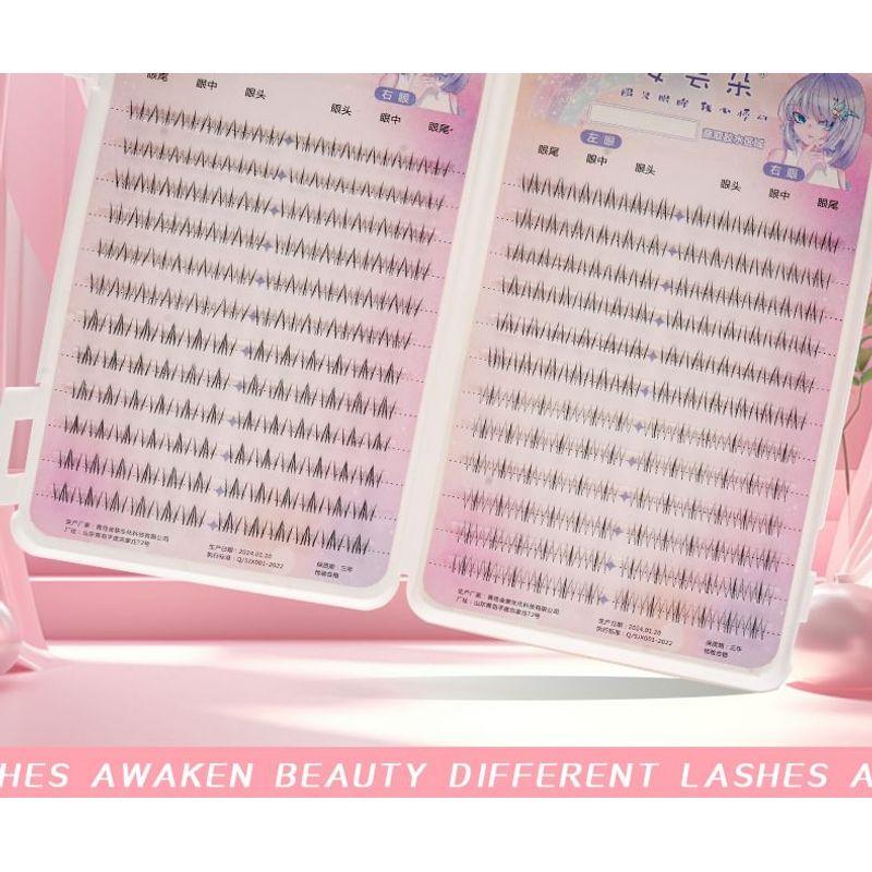 Aimo - Individuelle Cluster untere künstliche Wimpern