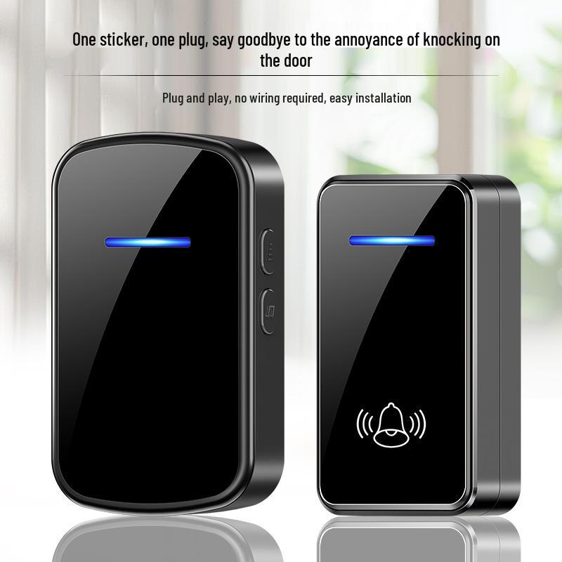 Wireless Remote Control Doorbell with Digital Music and One-to-One Calling No Extras