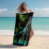 Personalized customized proof beach towel with World of Warcraft pattern - soft, absorbent,quick-drying,perfect swimming,camping&bathing