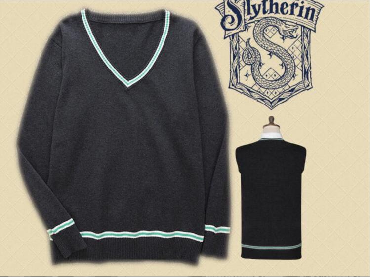 Gryffindor V-Neck Sweater Vest - Long Sleeve Harry Potter Pullover