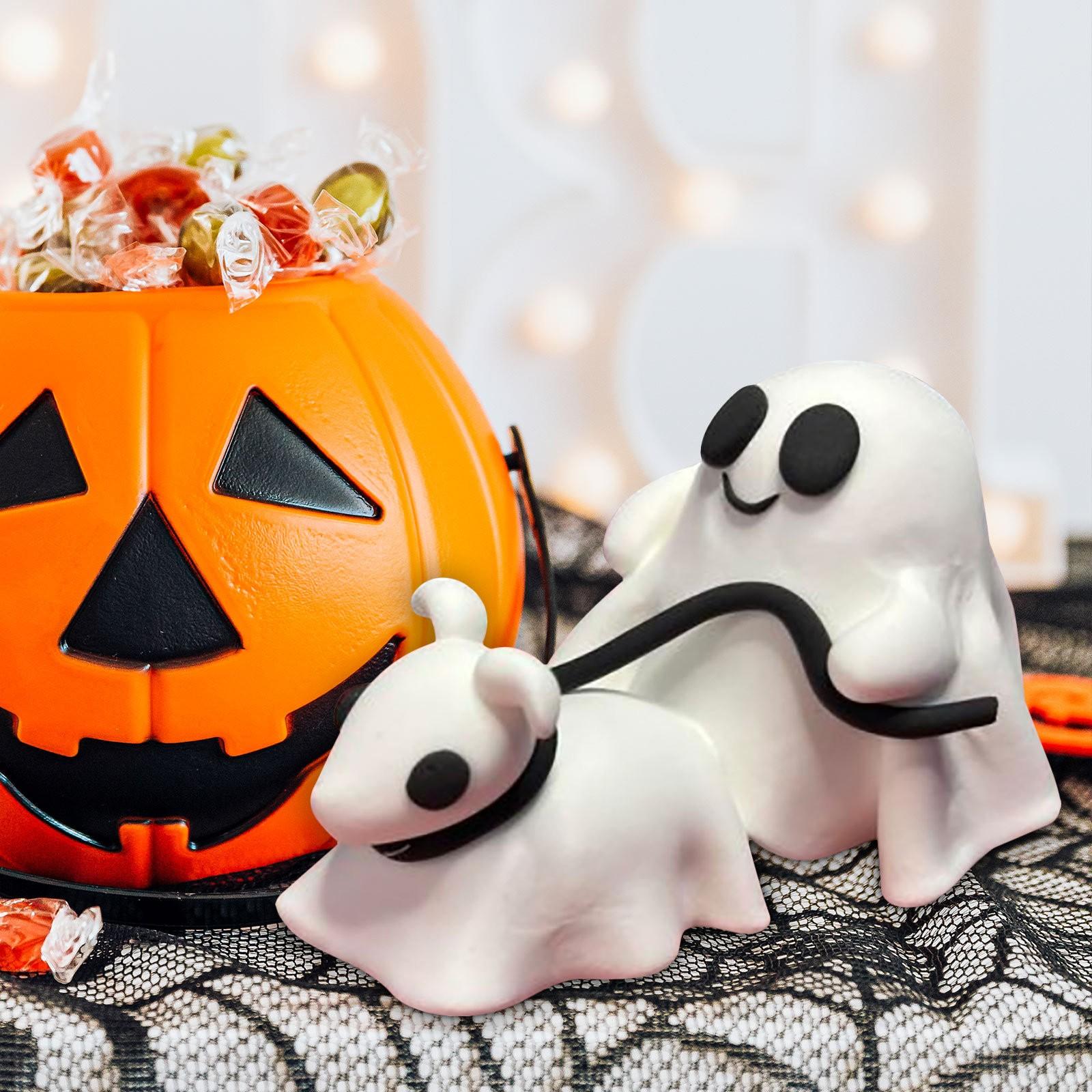

Ghost Walking Dog Statue, Ghost Ghost Dog Halloween Statue, Halloween Ghost Dog Statue, Ghost
