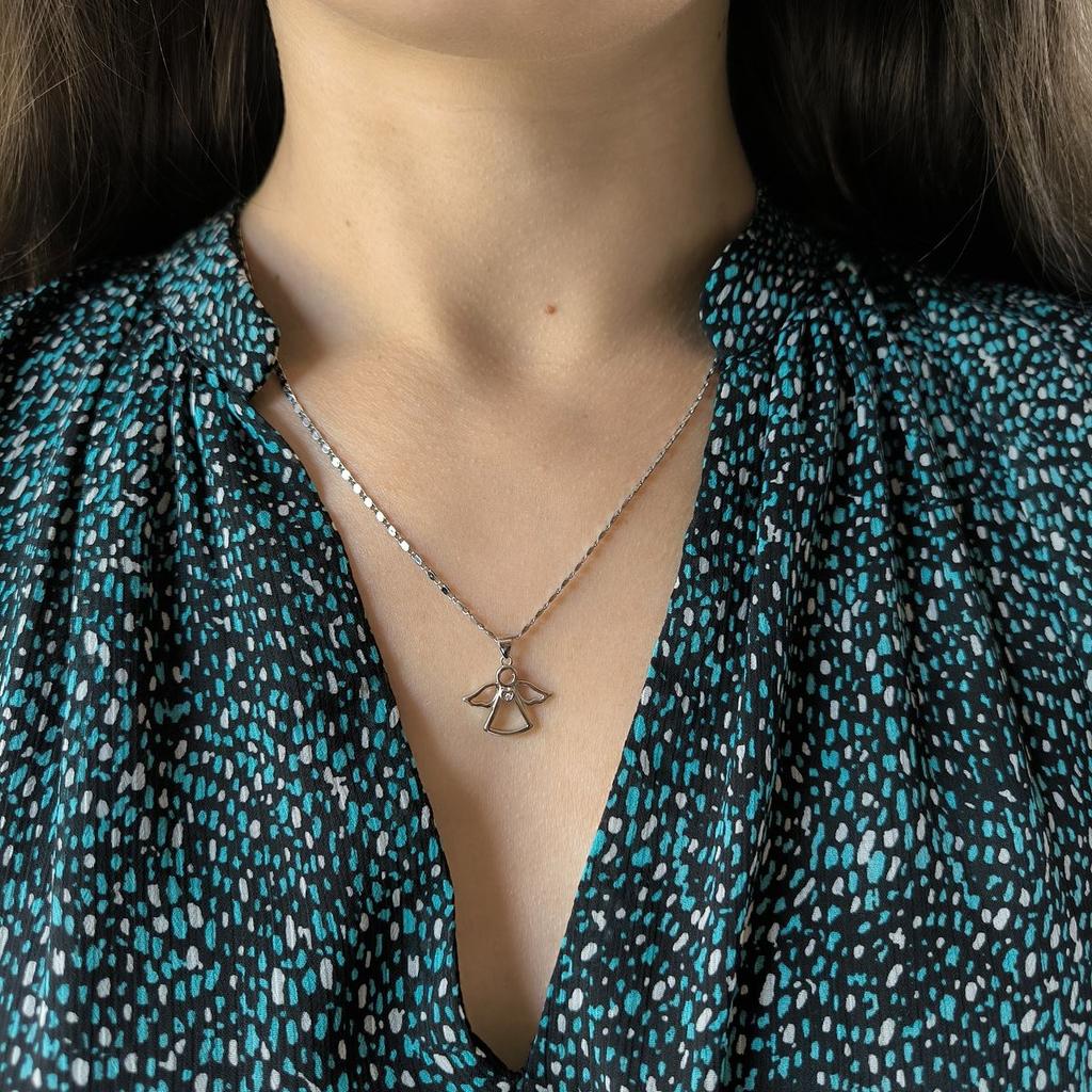 Silver Pendant with Cubic Zirkonia (2191629)