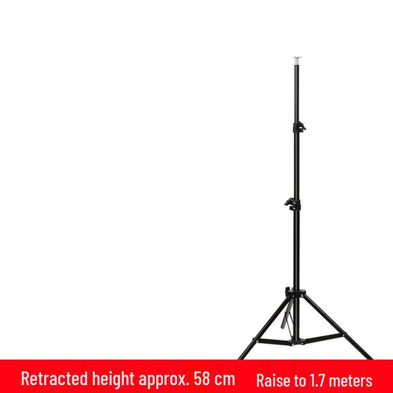 Mobile Phone Live Streaming Selfie Stand Holder, Adjustable 1.7m/2.1m Floor Tripod for Video Shooting, TikTok & Kuaishou