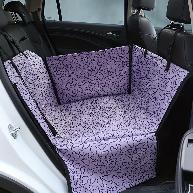 1pc Car Pet Mat, Polyester Fiber Material, Rear Seat Pet Mat for Small and Medium Dogs, Suitable for Traveling and Car Use