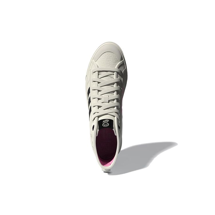 Adidas André Saraiva X Nizza Hi RF The World Needs Love Unisex Sneakers White Cream-White Core-Black GZ2204