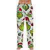 Men's Allover Printed Home Pants Sleeping Pajama Pants Long Pants Pajama Pants Yoga Pants