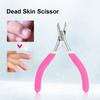 Stainless Steel Cuticle Nipper Double Spring Portable Nail Clipper Trimmer Non-Slip Grip Nail Care Plier Professional Salon Use