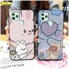 Anti-knock Cartoon Phone Case For Oukitel C22 Protective Soft case Cute Silicone Full wrap Couple Back Cover Waterproof