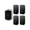 Wireless Waterproof Battery-Free Doorbell with Long-Range Remote for Home and Elderly Users
