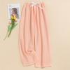 Women's Casual Fashion Sleep Pants Striped Loungewear Pants Wearable As Outerwear High-Waisted Pants