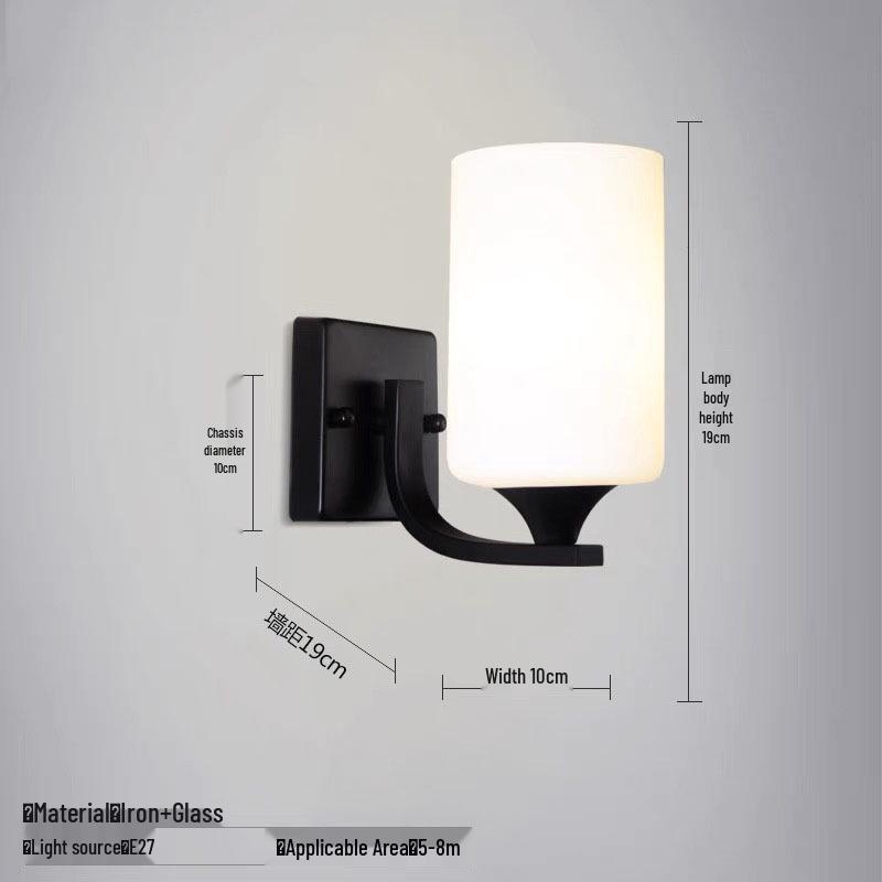 Modern Nordic LED Wall Lamp for Bedroom and Living Spaces
