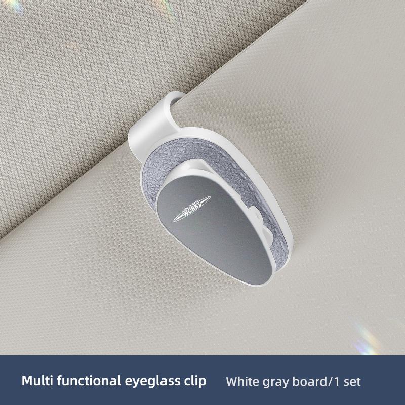Multi functional Car Sun Visor Sunglasses Card Ticket Holder Glasses Clip Valve Cap For BMW X1 X2 X3 X5 X4 X6 X7 iX3 F20 F10 F07