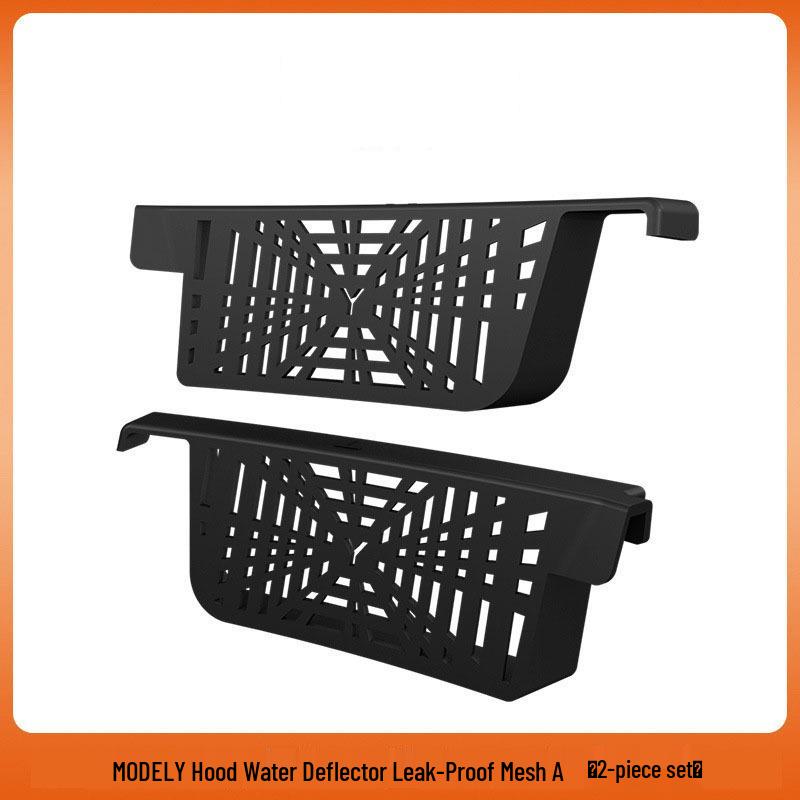 Tesla Model Y & 3 Insect Screen & Water Deflector with Quick Release Button