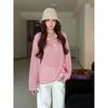 [Sunscreen fabric] Thin sunscreen blouse top women's early autumn new design stripes loose and thin T-shirt