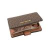 Michael Kors Logo PVC Leather Wallet Women Wallet Brown D35F8GTVF2B-BROWN