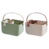 Cesta de Almacenamiento para Ducha de Baño Diseño Color Block Potenciador de Espacio Práctico y Elegante Material Impermeable Duradero