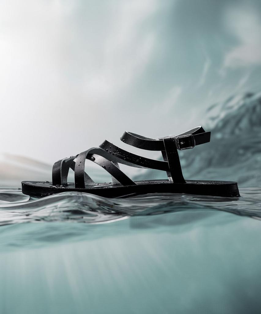 Jesus On The Water Jesus Sandal Shalem Cowhide Strap Sandals 2Cm -Jow102 (5Color) (A Type)