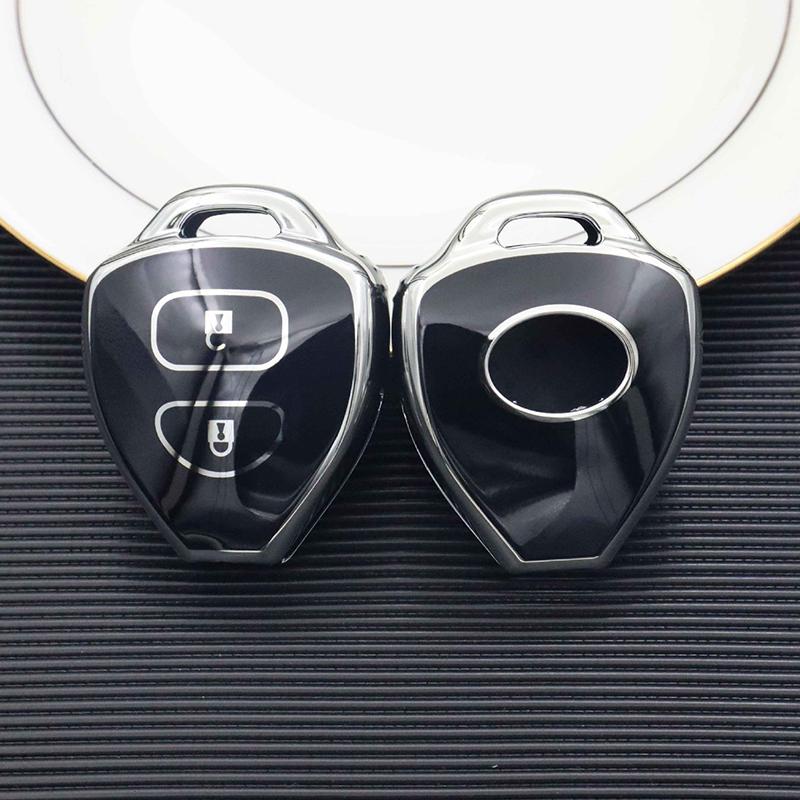 2/3/4Buttons TPU Car Remote Key Cover Case for Toyota Camry RAV4 Crown Avalon Corolla Reiz Venza Matrix Yaris Bag Accessories
