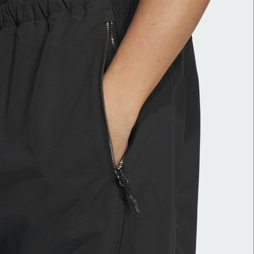 Adidas Fustl Parachute Tracksuit Bottoms Loose Sports Fashion Casual Pants Men Bottoms Black JI8737