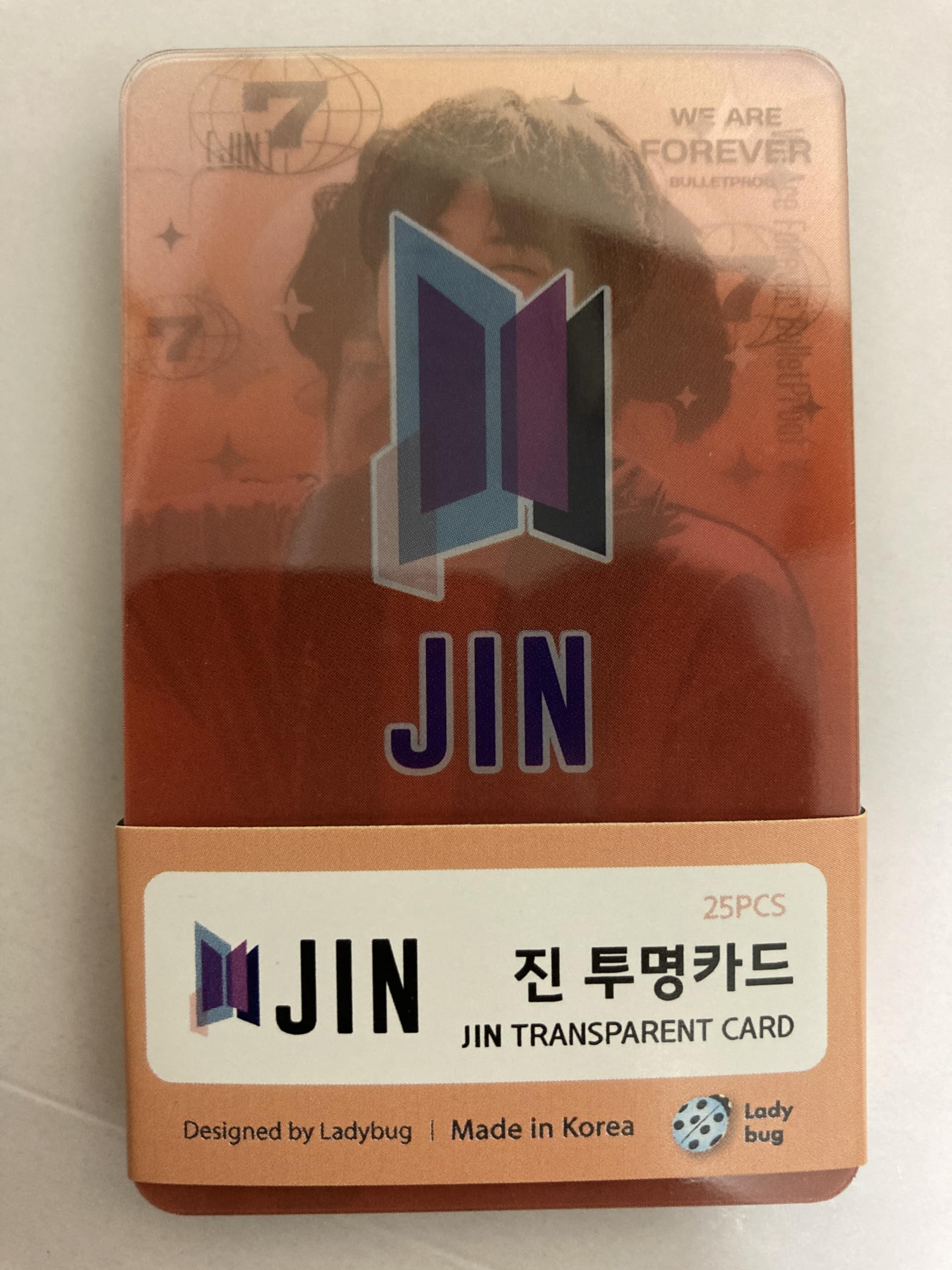 

JIN Goods 25 Clear Photo Cards Trading Card Poka (JIN 1) [Item]