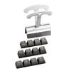 Bluetooth 4-Key Keycap and Switch Puller Tool for Non-Damaging Cleaning and Removal