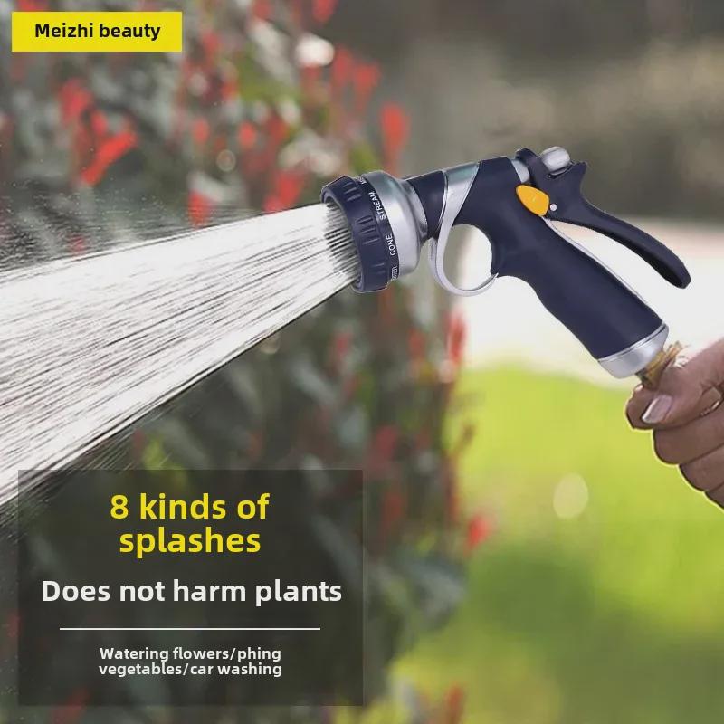 

Multi-Purpose High-Pressure Car Wash Nozzle & Brush Tool
